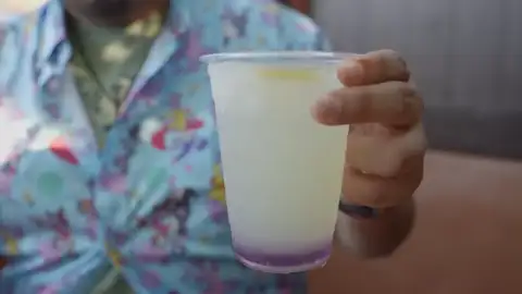 Bayou lavender lemonade at Golden Oak Outpost