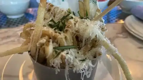 Bottomless truffle fries at Summerhouse on the Lake