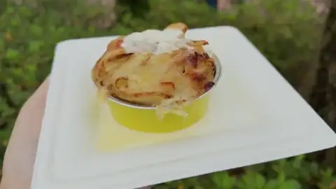 Tartiflette potato gratin at The Alps