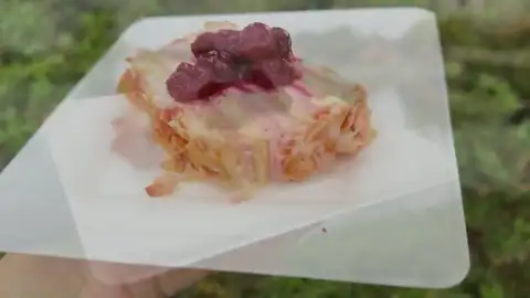 Kirschwassertorte cherry cake at The Alps