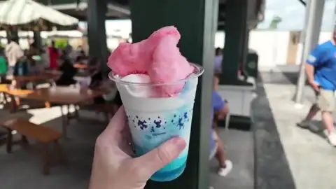 Mayhem soft serve float at Food by Swedish Chef