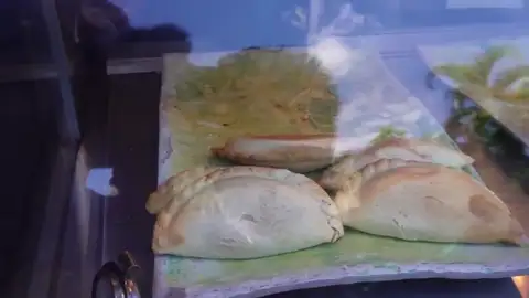 Chicken empanada at Natural Selections