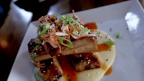 Sticky ribs at Confisco Grille
