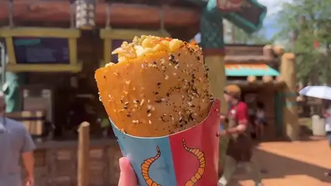 Dragon Fire chicken mac and cheese cone at Hooligan's Grog & Grub