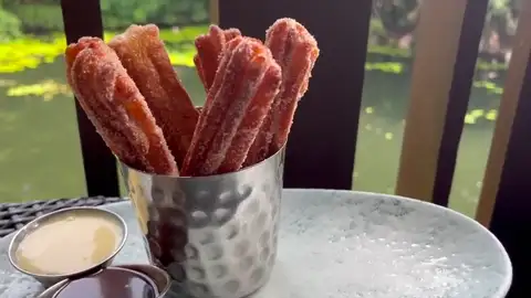 Gluten-free churros at Nomad Lounge
