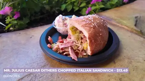Chopped Italian sandwich at Blondie's