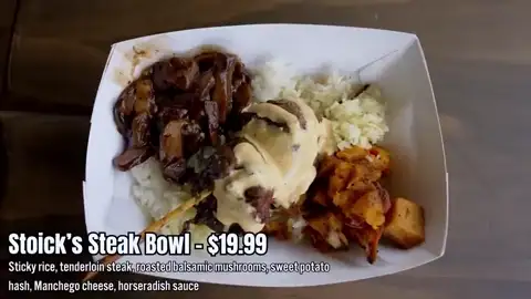 Stoic steak bowl at Spitfire Grill