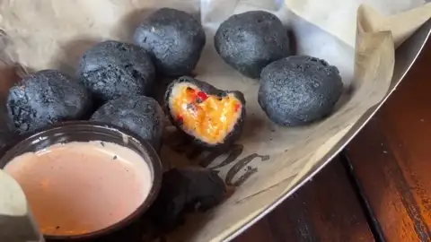 Burning Cheddar Bites at Burning Blade Tavern