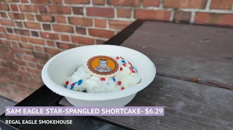 Sam Eagle's Star Spangled Shortcake at Regal Eagle Smokehouse