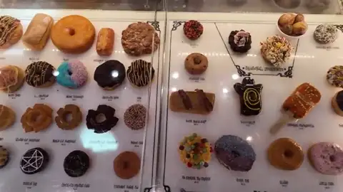 Voodoo Doll doughnut at Voodoo Doughnut