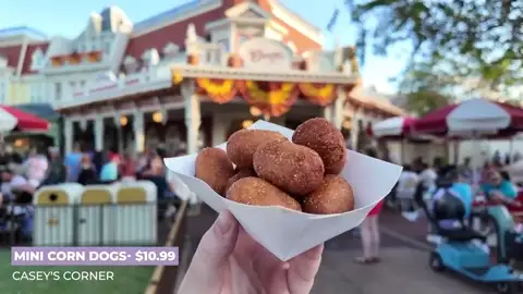 Corn dog nuggets at Casey's Corner